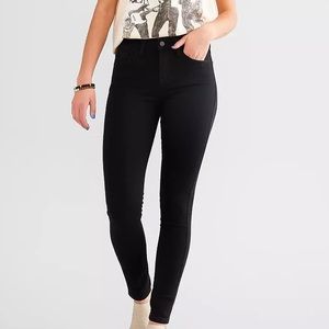 Flying Monkey Black Mid-Rise Skinny Jeans